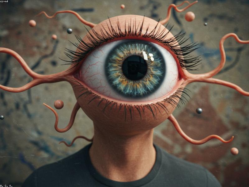 Illustrazione artistica che raffigura gli effetti psichedelici